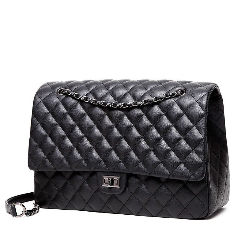 LUXE TRAVEL BAG BLACK – Shop Glitter Bag